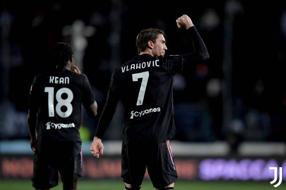 potret Dusan Vlahovic (twitter.com/juventusfcen)