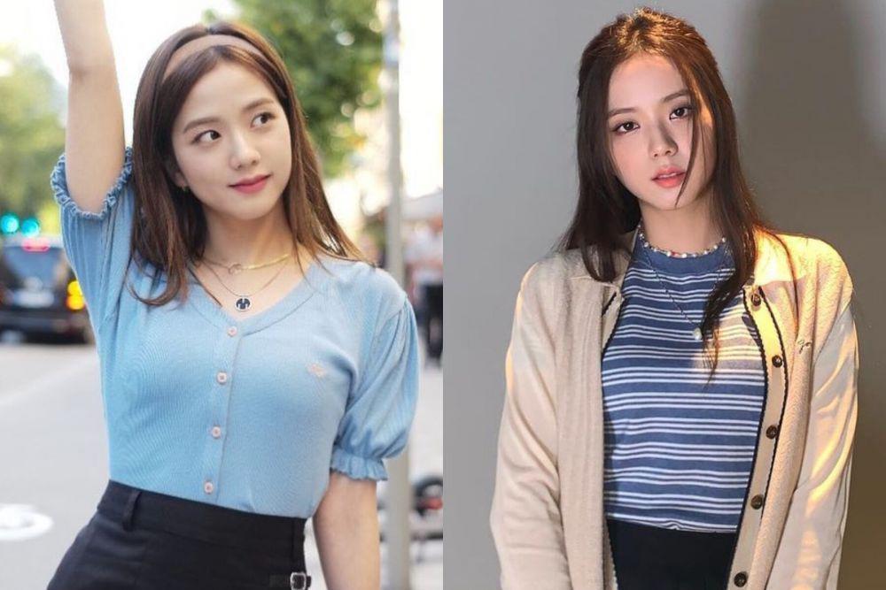 10 Inspirasi Outfit Kasual ala Jisoo BLACKPINK, Cocok untuk Kencan!