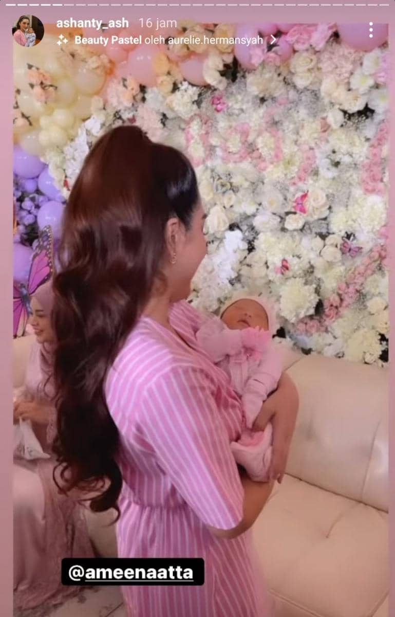 potret Ashanty dan Baby Ameena (instagram.com/ashanty_ash)