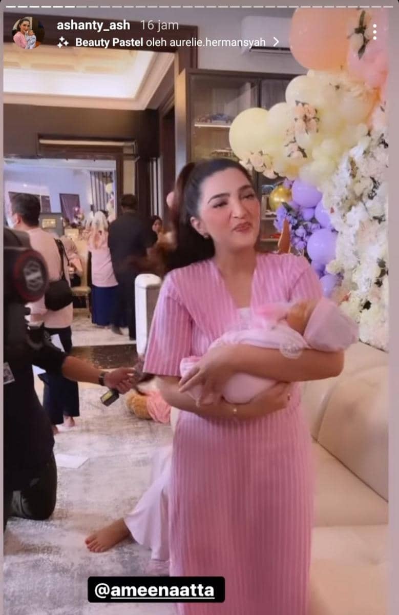 potret Ashanty dan Baby Ameena (instagram.com/ashanty_ash)