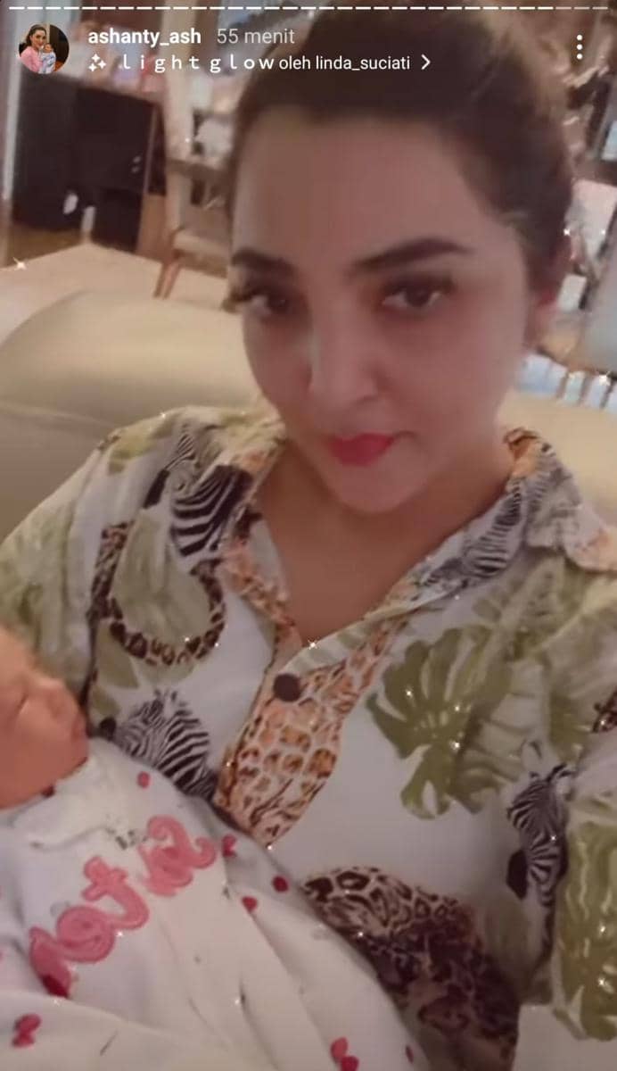 potret Ashanty dan Baby Ameena (instagram.com/ashanty_ash)