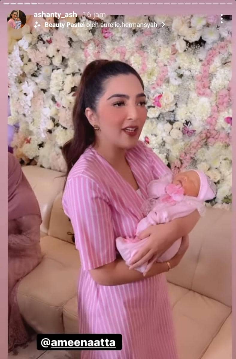 potret Ashanty dan Baby Ameena (instagram.com/ashanty_ash)