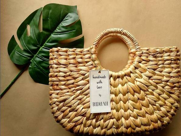 Tas Eceng Gondok/ Instagram @ridhah_