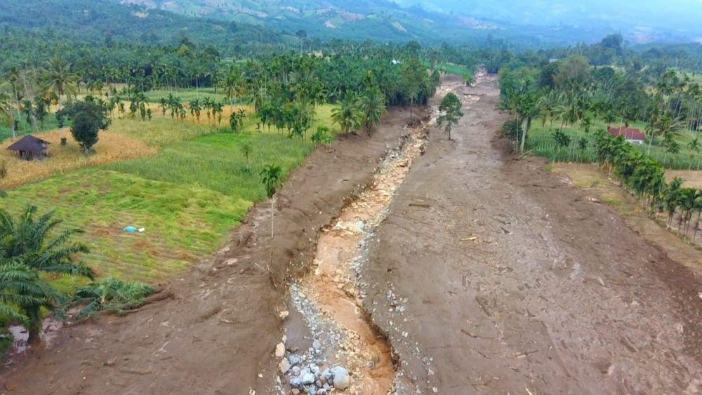 BNPB: Lumpur Bergerak Pascagempa Pasaman akibat Longsor di Hulu