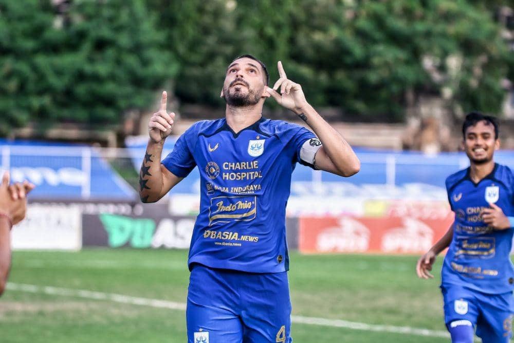 Kapten PSIS Semarang, Wallace Costa mencetak gol tunggal saat melawan Persikabo 1973 di laga pekan ke-28 BRI Liga 1 2021/2022. (dok. PSIS Semarang)