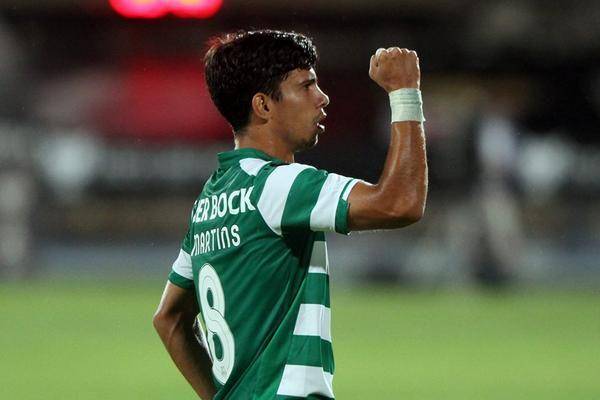 Andre Martins saat tampil berkostum Sporting. (twitter.com/Sporting_CP)