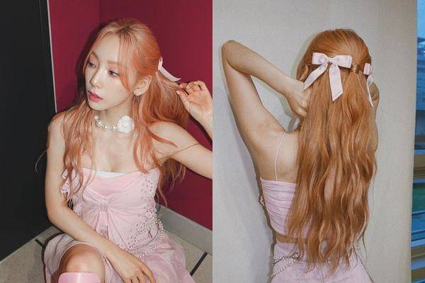 hair styling Taeyeon SNSD (instagram.com/taeyeon_ss)