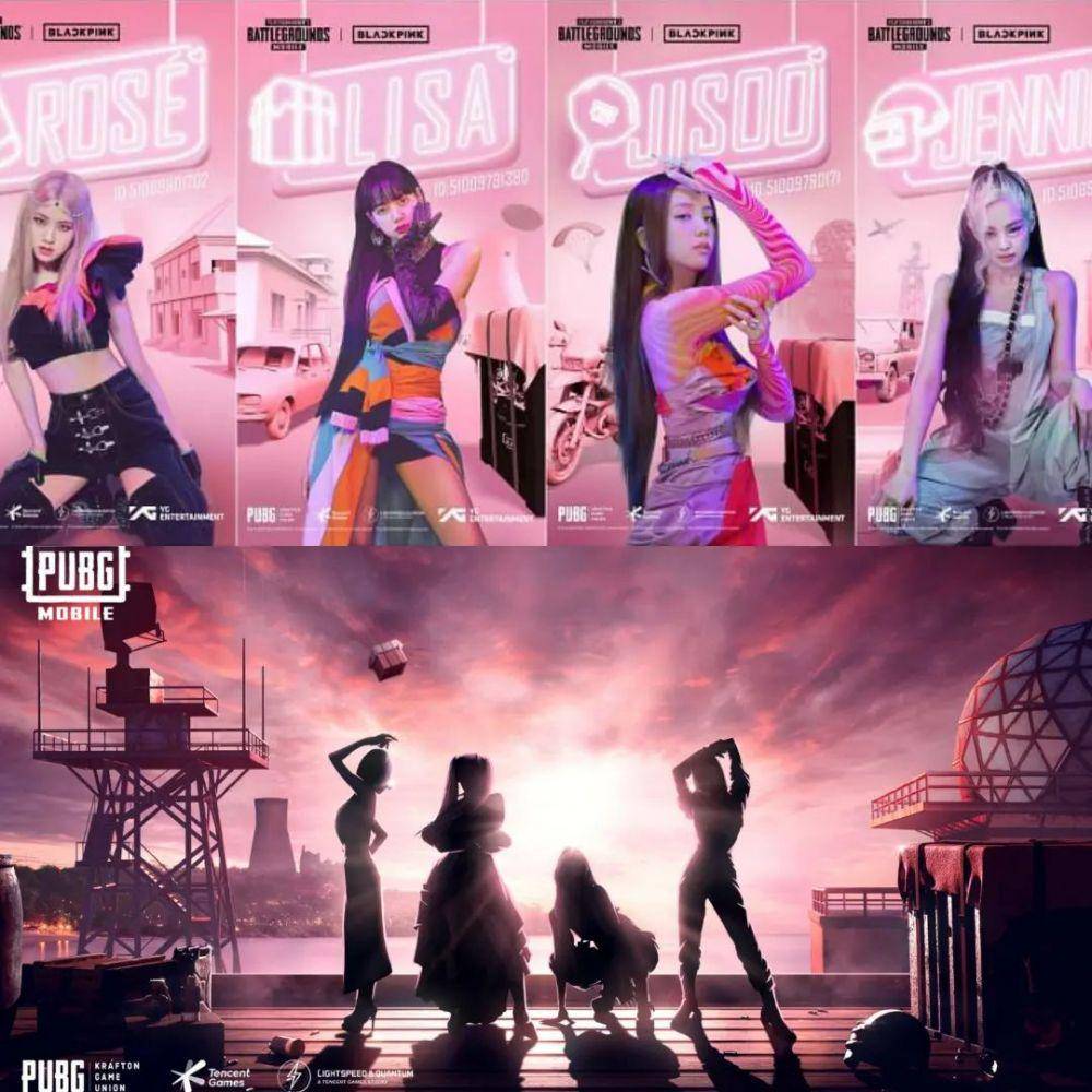 PUBG x Blackpink (instagram.com/mt_blink_)