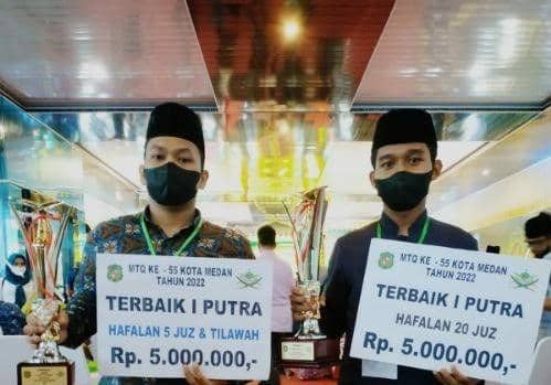 Impian Dua Juara MTQ Medan Masuk TNI AD Terwujud
