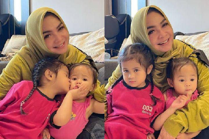 potret Rieta Amilia dan kedua cucunya (instagram.com/rieta_amilia)