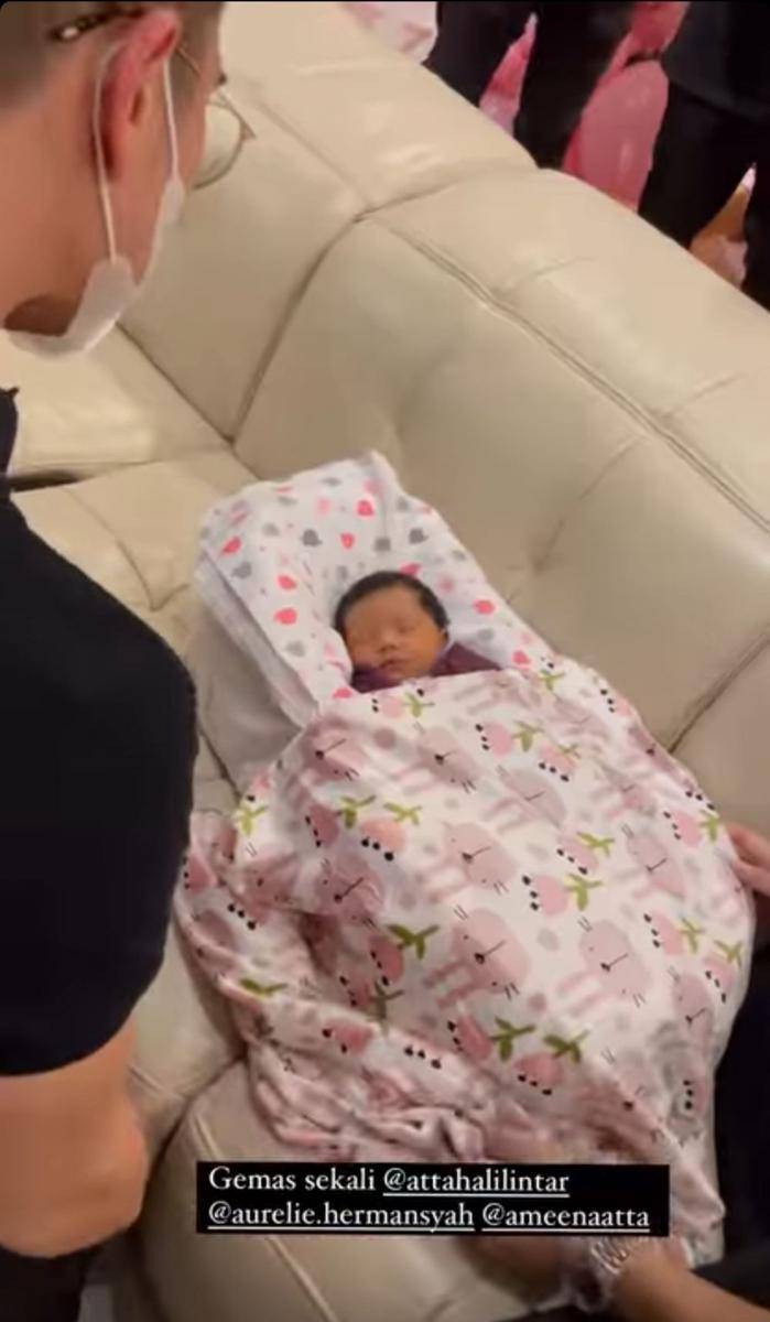 Verrel Bramasta bertemu Baby Ameena (instagram.com/bramastavrl)