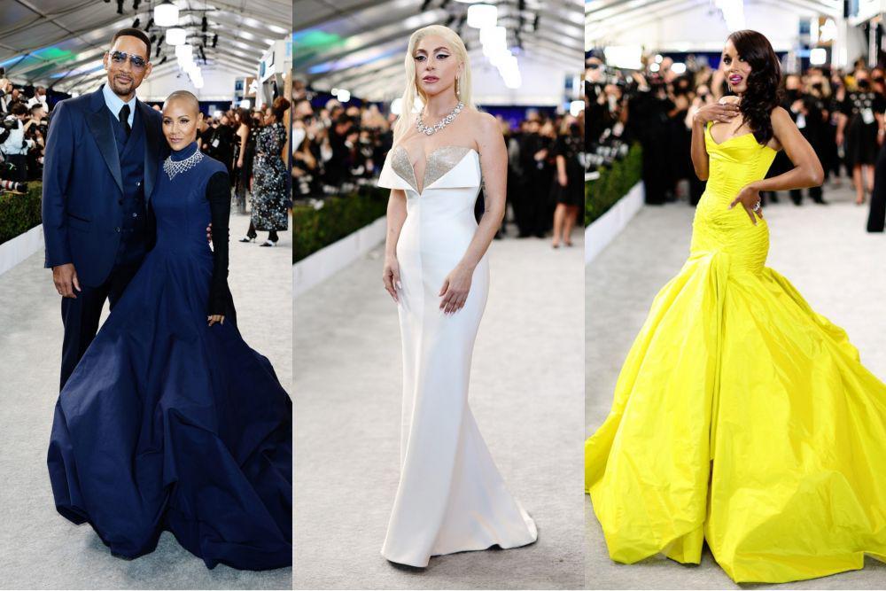 10 Potret Busana Seleb Hollywood di SAG Awards 2022, Glamor Abis!