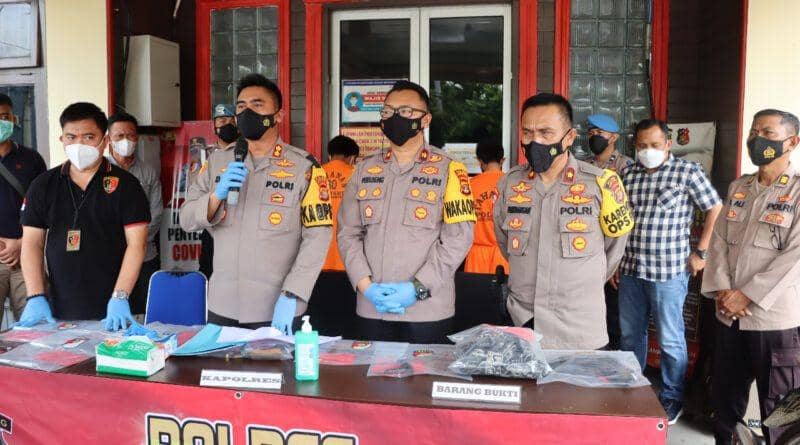 Kala Tekab 308 Polres Lamteng Ungkap Kasus Pelaku Curanmor Kelas Kakap