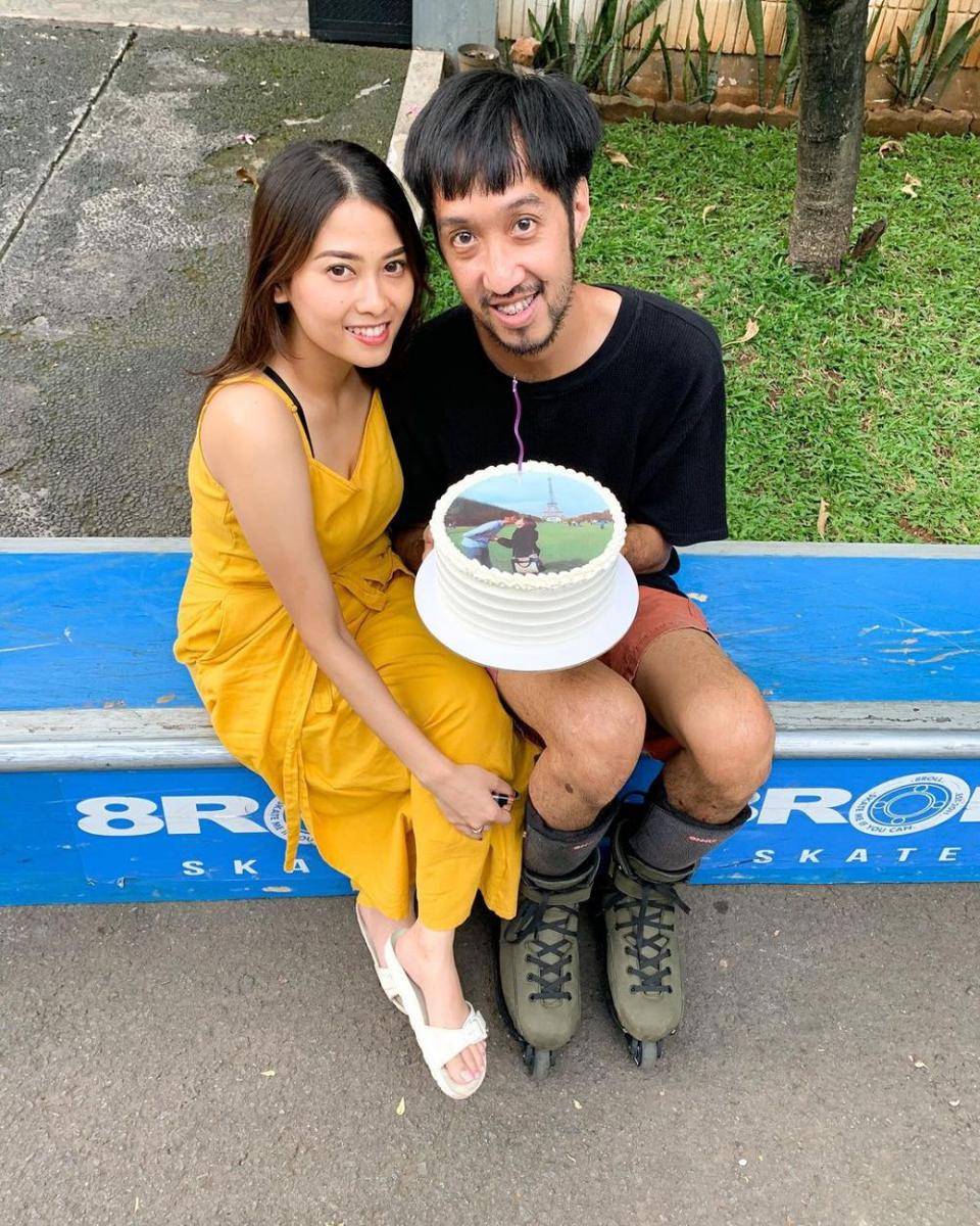 potret Thomas Nawilis dan Zellika (instagram.com/zellikaze)