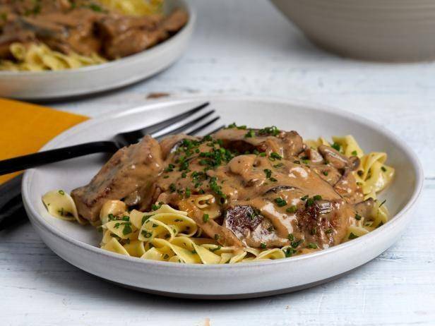 beef stroganoff (foodnetwork.com)