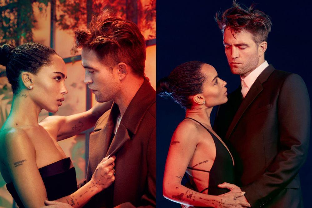 10 Pemotretan Panas Robert Pattinson dan Zoe Kravitz, Serasi Abis!