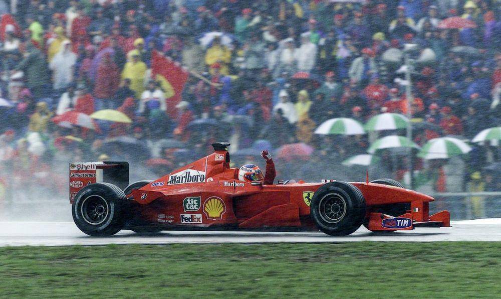 Rubens Barrichello menang pada GP Jerman 2000. (ferrari.com)