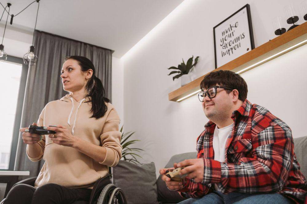 ilustrasi bermain game (pexels.com/Mart Production)