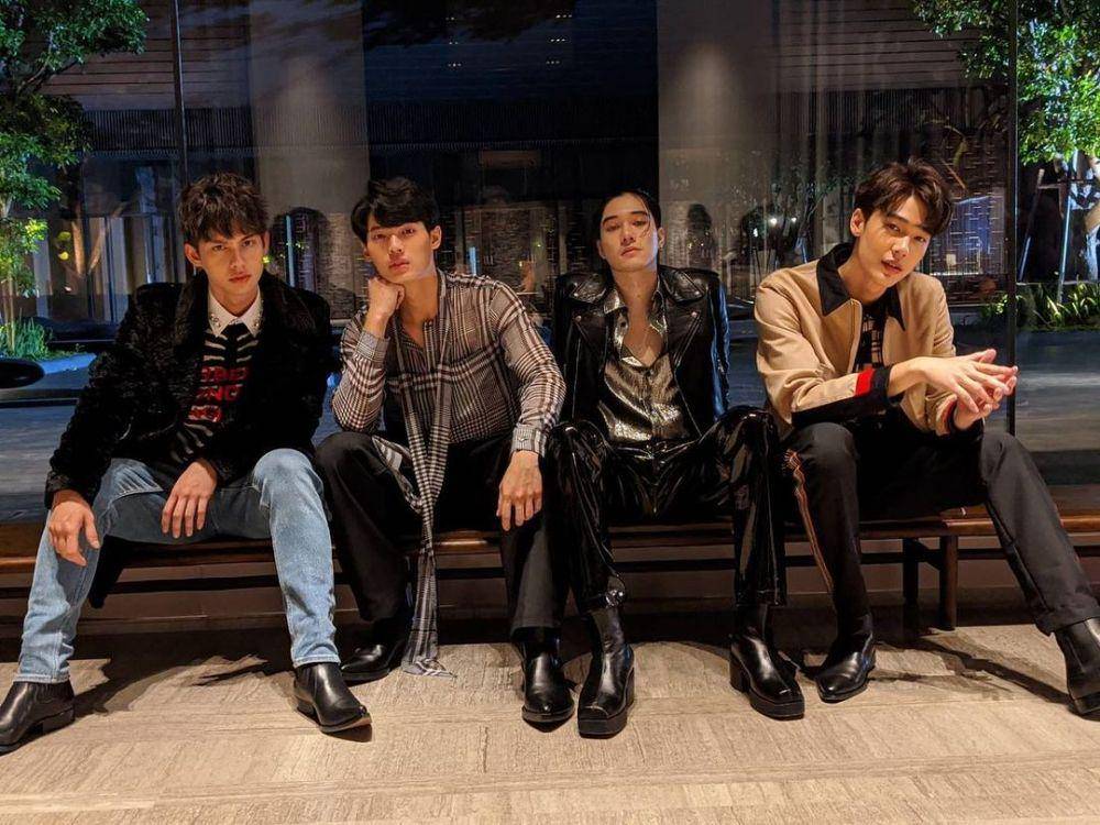 potret anggota F4 Thailand. (instagram.com/dew_jsu)