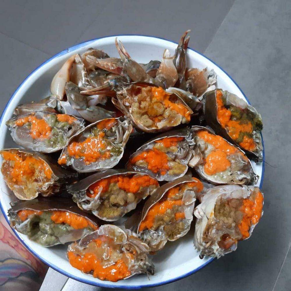 kepiting yang telah dibersihkan (instagram.com/kepitingjd)