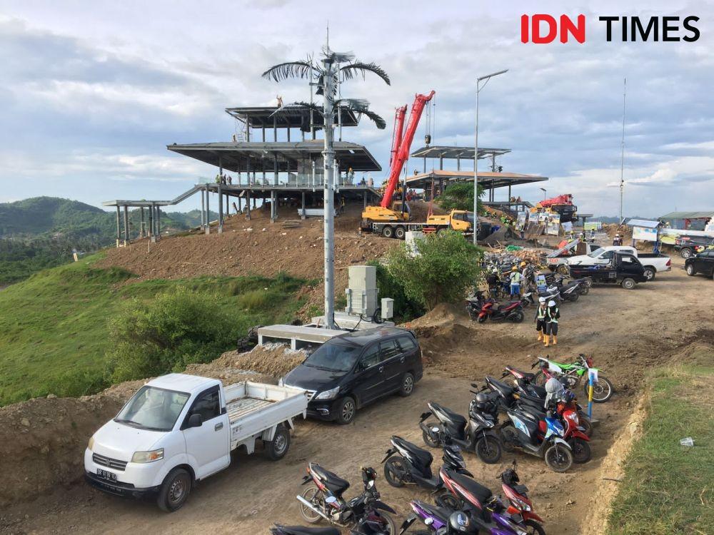 Indah! Begini Rupa Sirkuit Mandalika dari Bukit 360