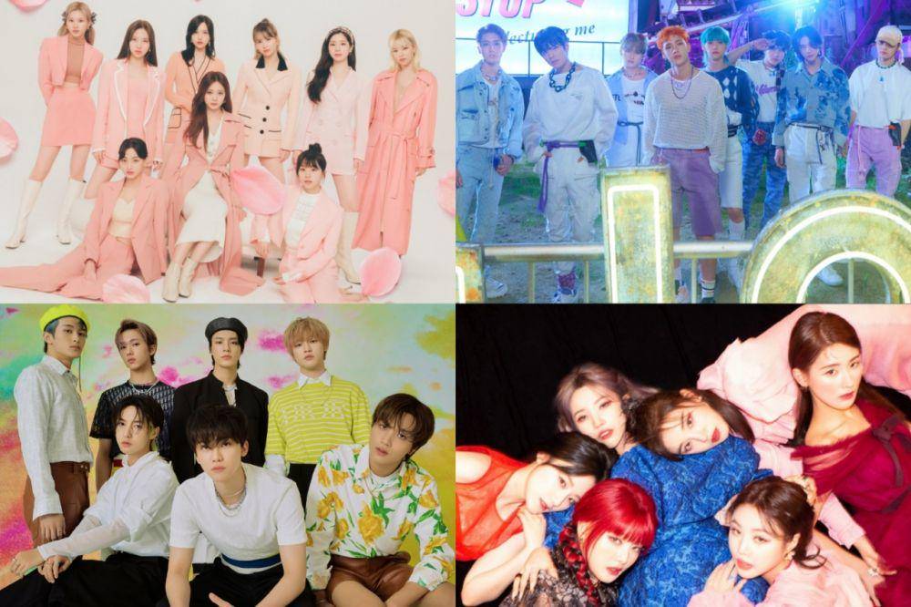 TWICE, Stray Kids, NCT DREAM, dan (G)I-DLE (JYP Ent | SM Ent | CUBE Ent)