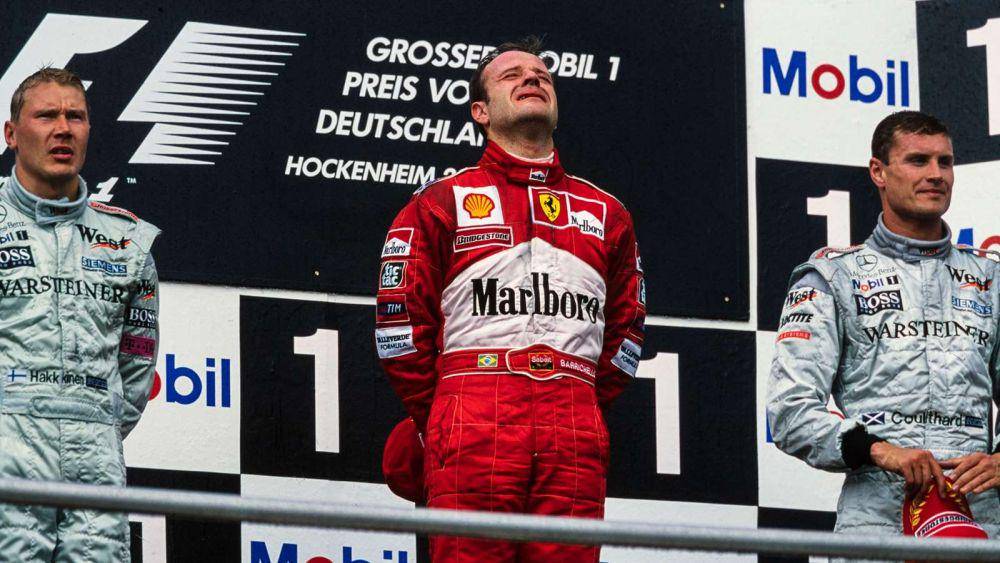 Rubens Barrichello menang pada GP Jerman 2000. (goodwood.com)