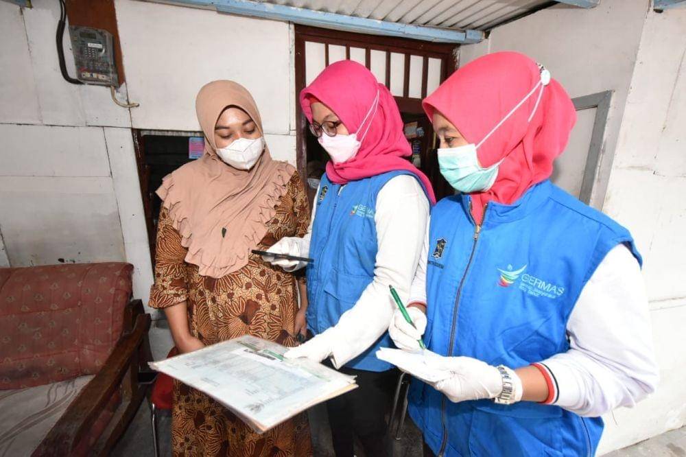Aktivitas kader kesehatan kota Surabaya. dok. Istimewa.