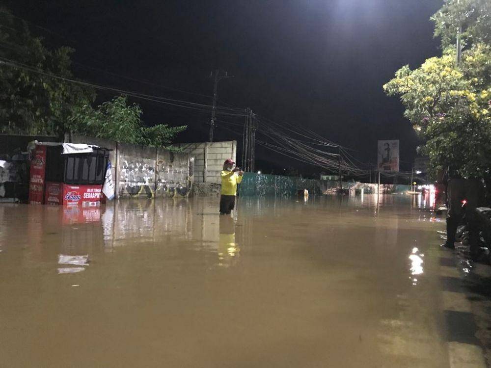 Banjir di Kota Bandar Lampung. (IDN Times/Istimewa)
