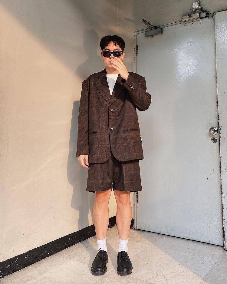 Ide outfit celana pendek ala Kent Hadi (instagram.com/kenthadi)