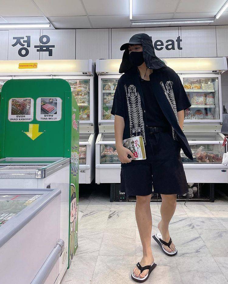 Ide outfit celana pendek ala Kent Hadi (instagram.com/kenthadi)