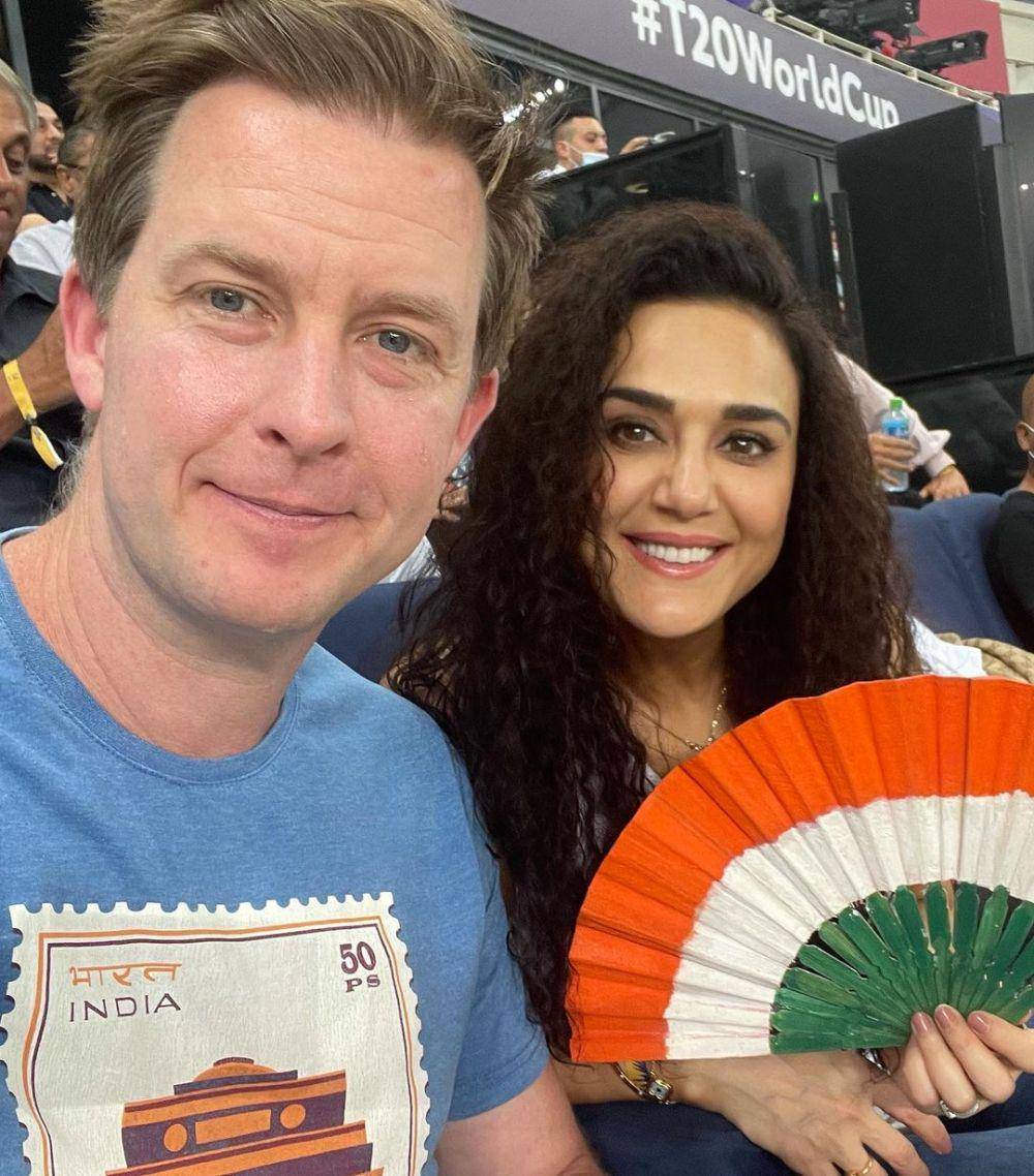 Preity Zinta dan suami, Gene Goodenough (instagram.com/realpz)