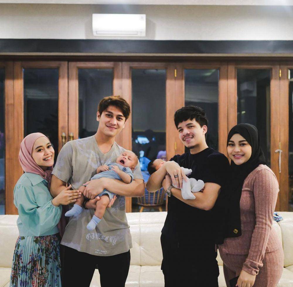 Baby Leslar dan Baby Ameena (instagram.com/rizkybillar)