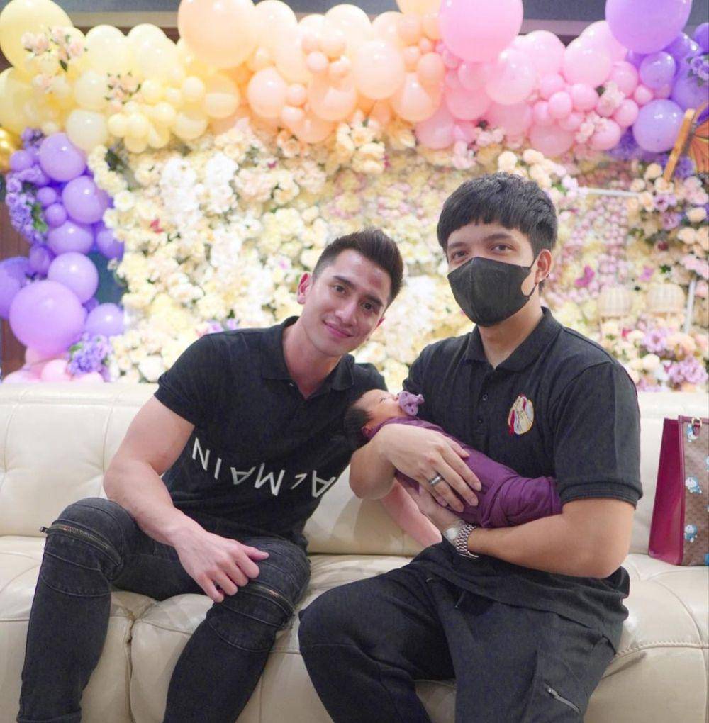 potret tamu baby Ameena (instagram.com/bramastavrl)