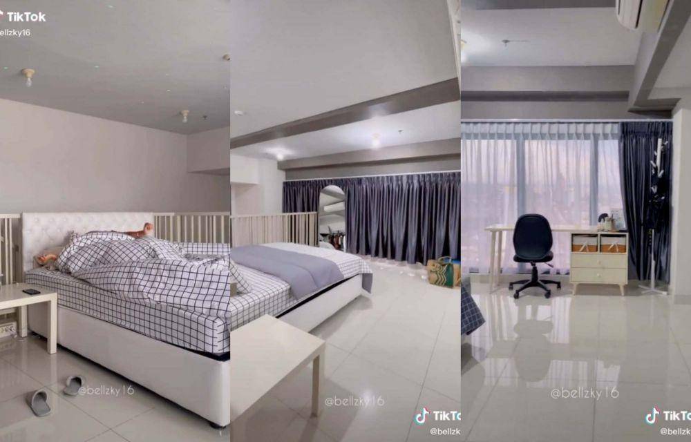 Apartemen dua lantai Bella Tobing (TikTok.com/bellzky16/)