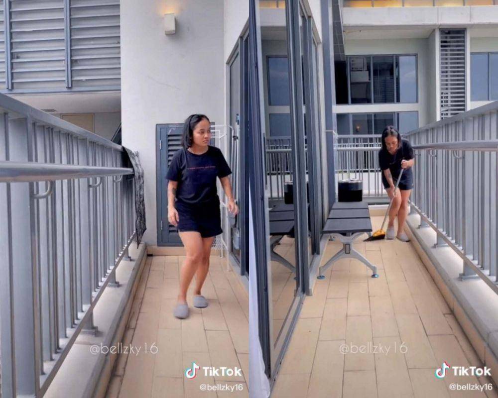 Apartemen dua lantai Bella Tobing (TikTok.com/bellzky16/)