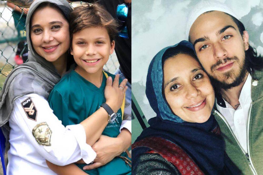 potret Ayu Azhari dan keluarga yang hijah (instagram.com/ayukhadijahazhari)