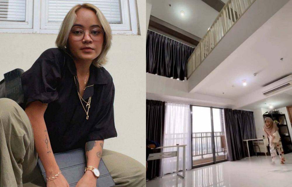 Apartemen dua lantai Bella Tobing (Instagram.com/bellzky16/ | TikTok.com/bellzky16/)
