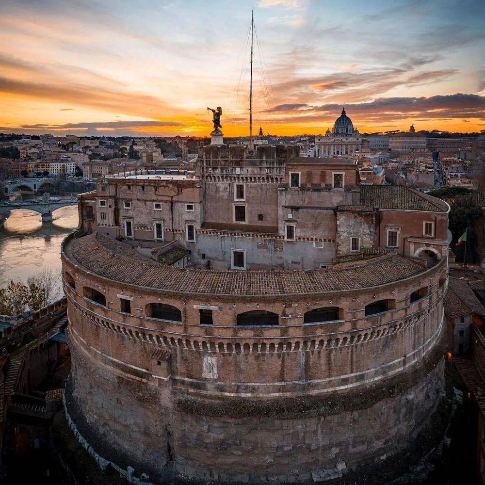 potret Castel Sant'Angelo (instagram.com/castelsantangelo)