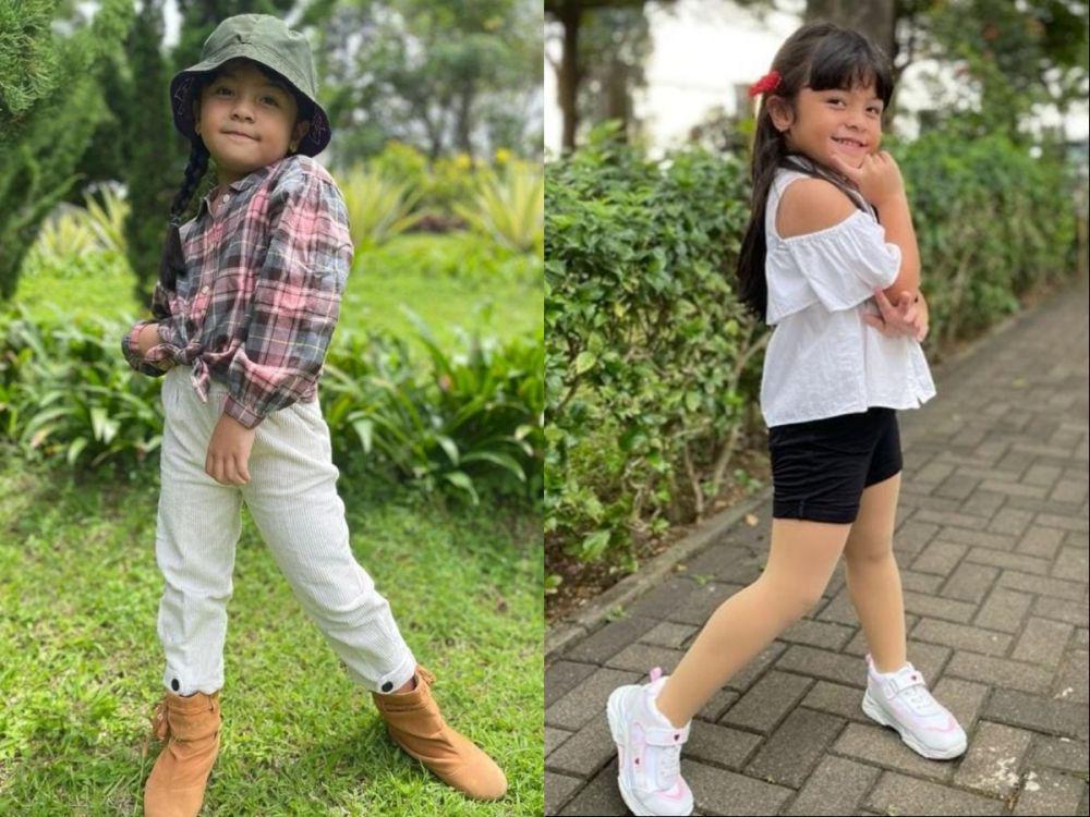 10 Potret Fara Shakila yang Jago Berpose dengan Outfit Chic, bak Model