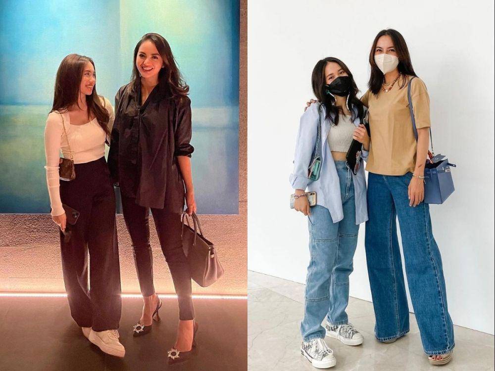kolase potret Ririn Ekawati bersama putrinya (instagram.com/ririnekawati)