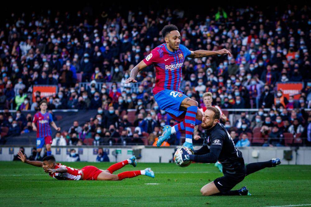 potret Pierre-Emerick Aubameyang (twitter.com/FCBarcelona)