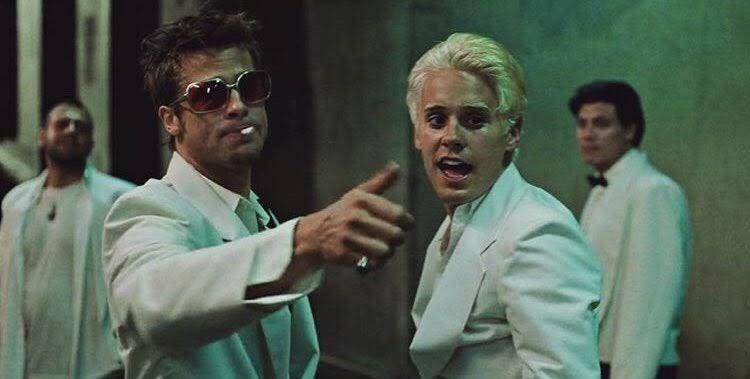 Jared Leto dan Brad Pitt dalam film Fight Club (dok. Regency Enterprises/Fight Club)