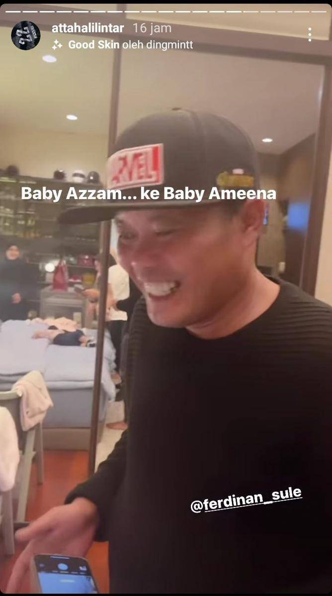 potret Sule di kediaman Atta Halilintar (instagram.com/attahalilintar)