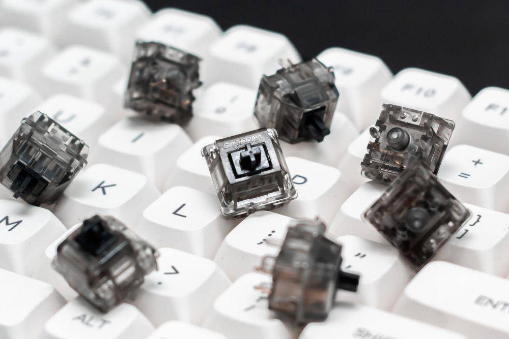 ilustrasi switch keyboard mekanik (Unsplash/ Photo by Jan Loyde Cabrera)