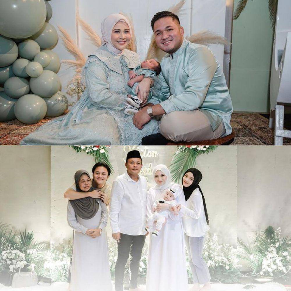potret momen aqiqah anak Nathalie Holscher dan Kesha Ratuliu (instagram.com/nathalieholscher | instagram.com/kesharatuliu05)