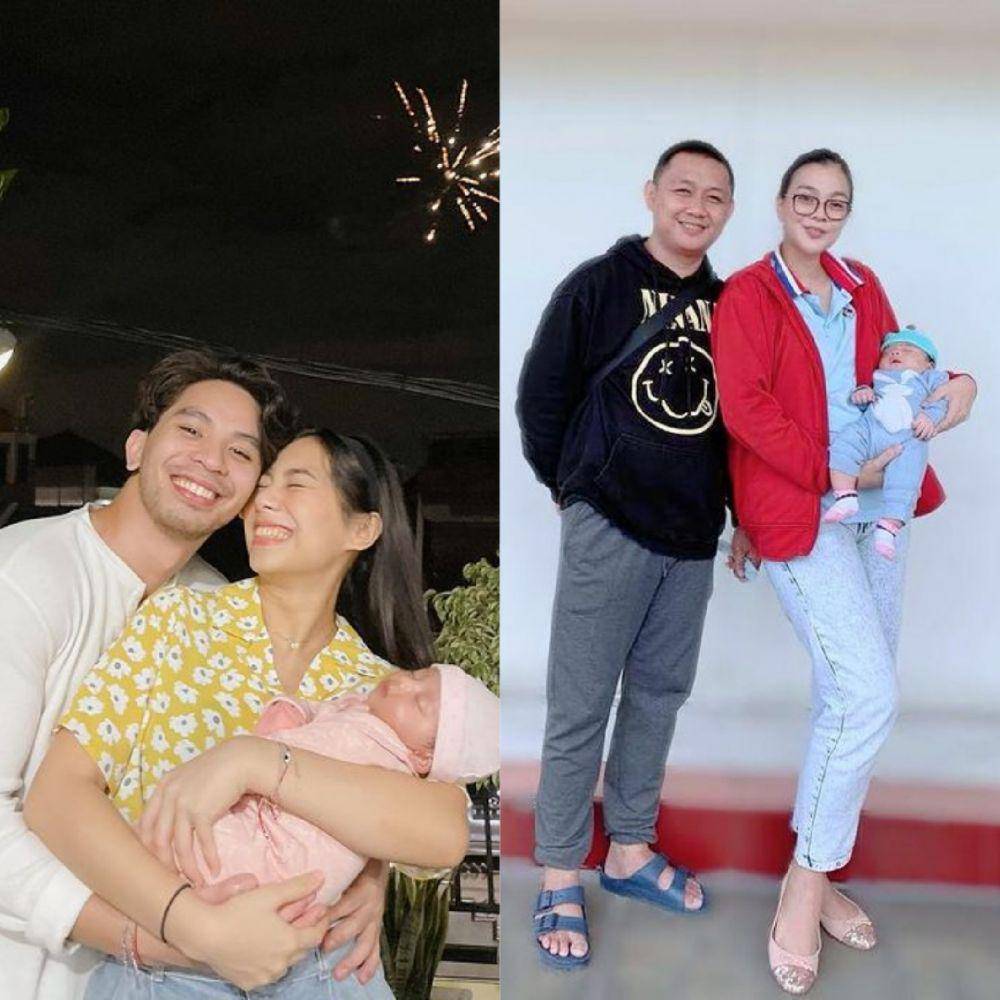 potret Abel Cantika dan Kezia Warouw dengan anak pertama (instagram.com/abellyc | instagram.com/keziawarouw)