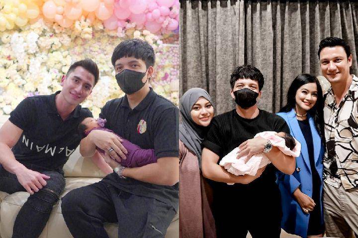 potret tamu baby Ameena (instagram.com/bramastavrl | instagram.com/titi_kamall)