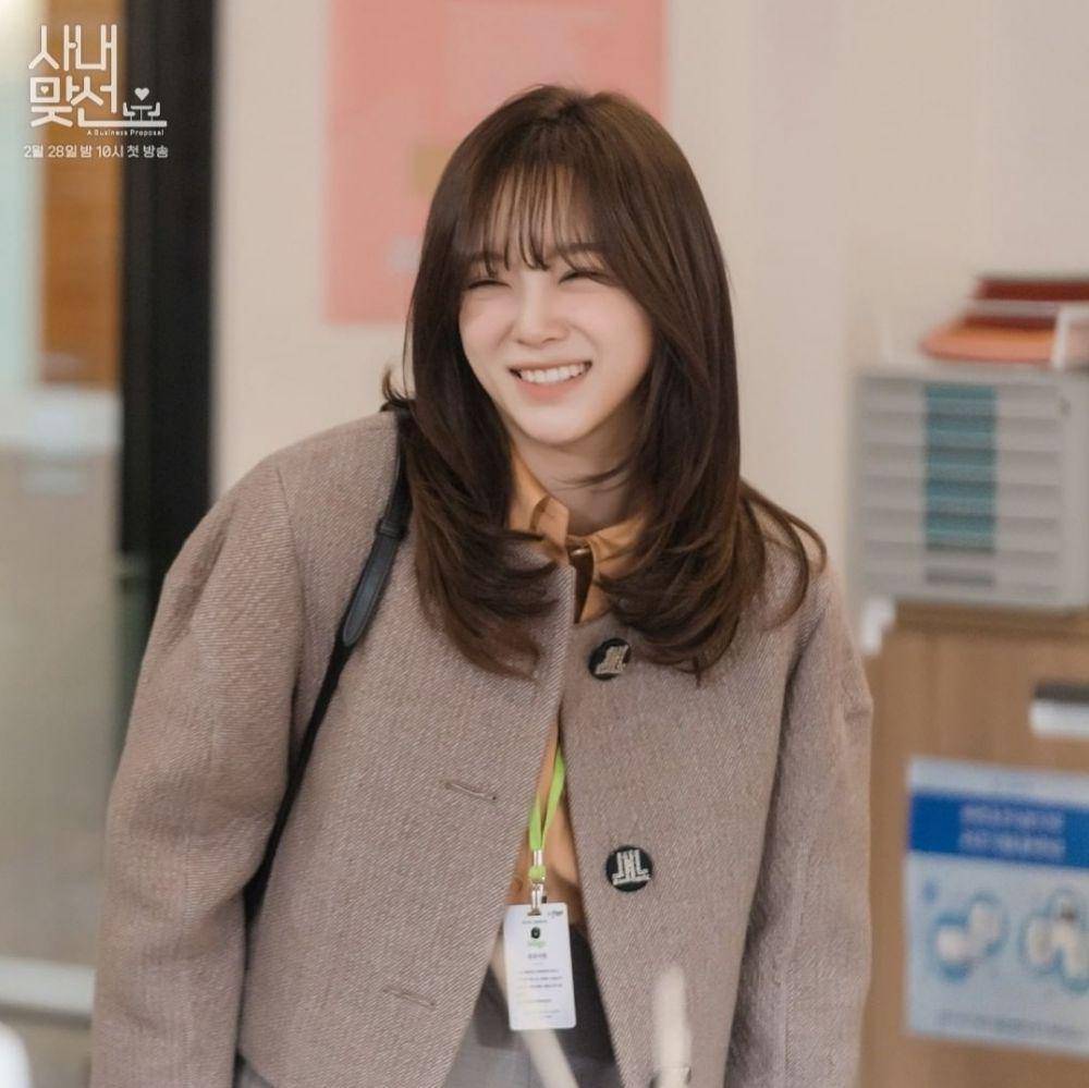 Kim Sejeong di drama A Business Proposal (instagram.com/sbsdrama.official)