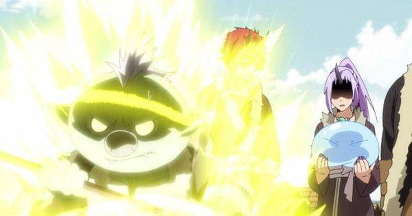 Gobuta saat melawan Gabiru ( Dok. Eight Bit / Tensura )